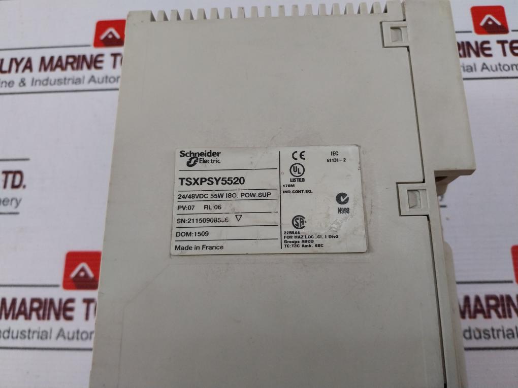 Schneider Electric Tsxpsy5520 Power Supply Module