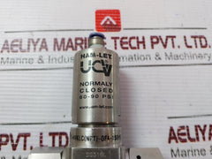 Ham-let Hm20-4Vklc(Npt)-gf4-150Psi Shut Off Valve 60-90 Psi Ss316L Htc-316