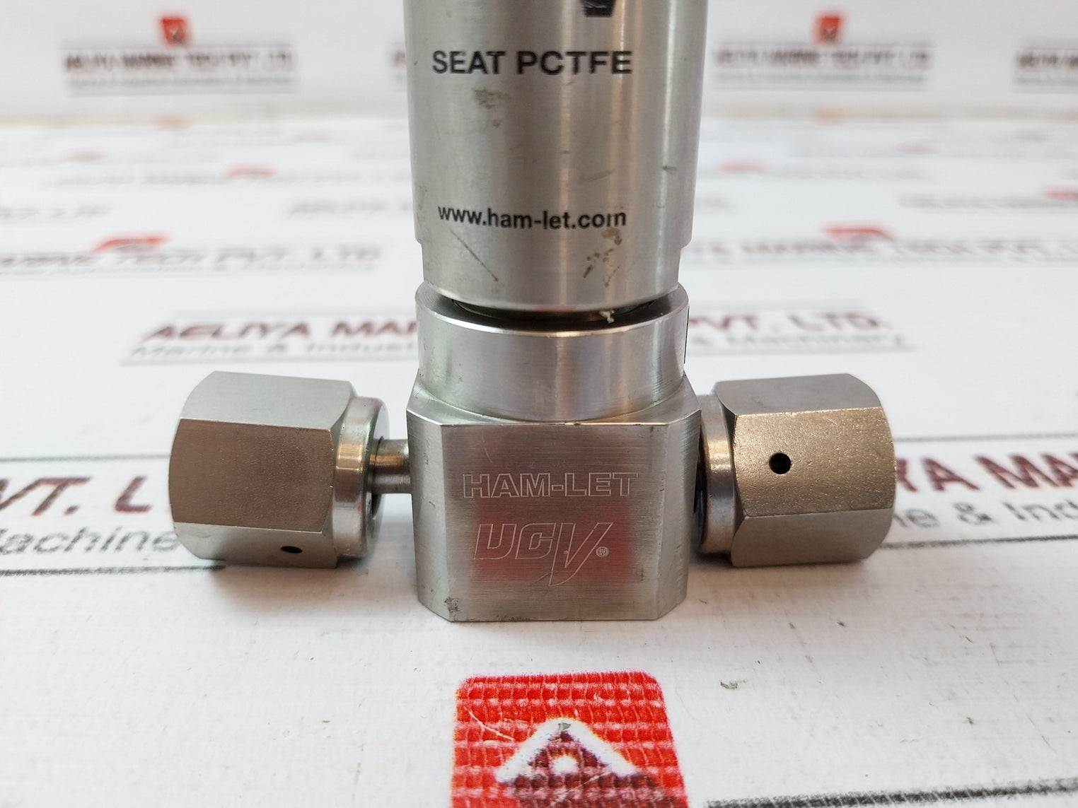 Ham-let Hm20-4Vklc(Npt)-gf4-150Psi Shut Off Valve 60-90 Psi Ss316L Htc-316