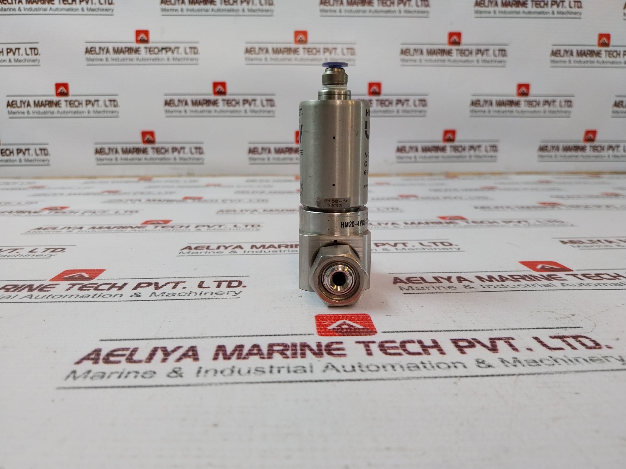 Ham-let Hm20-4Vklc(Npt)-gf4-150Psi Shut Off Valve 60-90 Psi Ss316L Htc-316