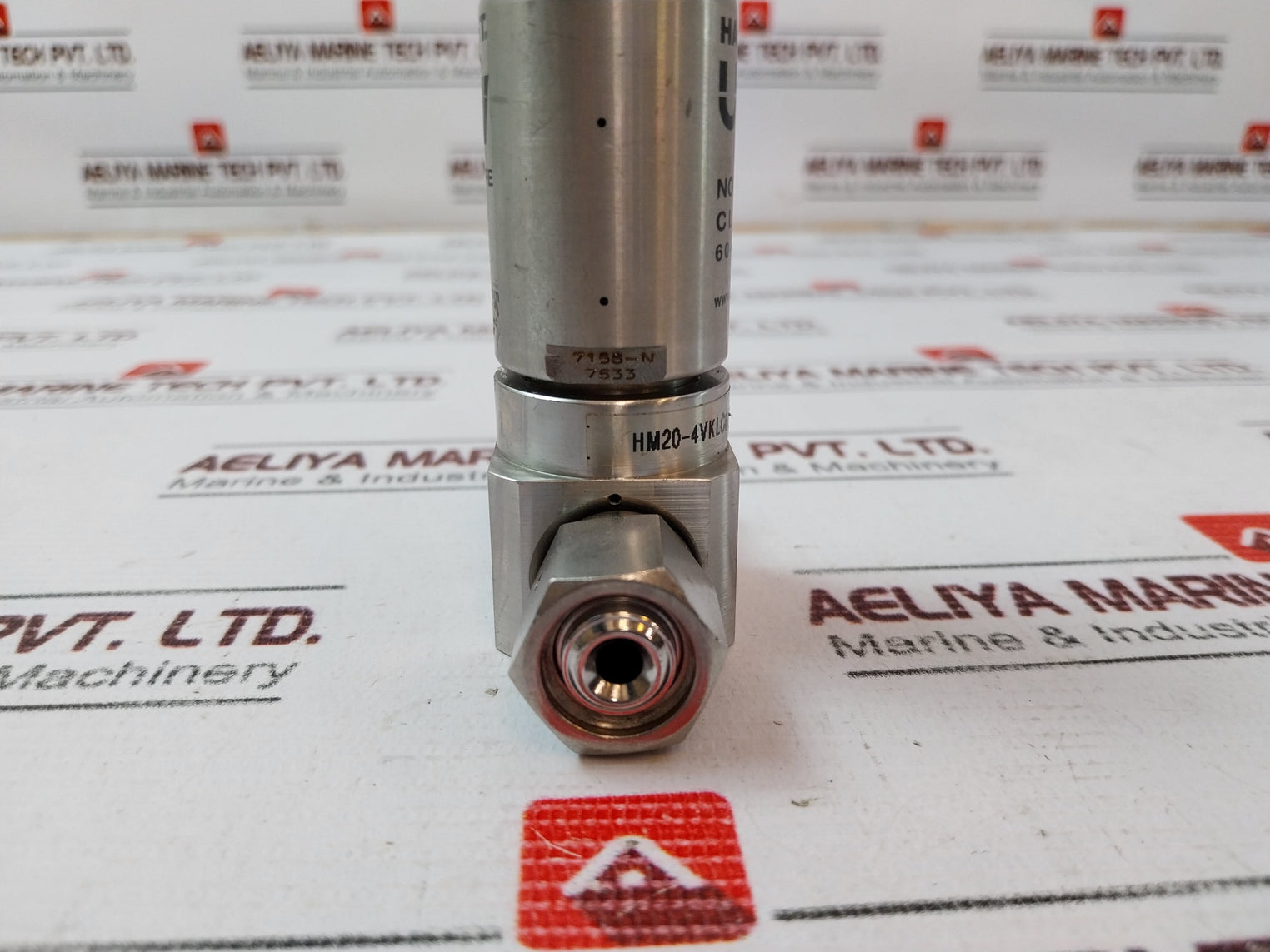 Ham-let Hm20-4Vklc(Npt)-gf4-150Psi Shut Off Valve 60-90 Psi Ss316L Htc-316