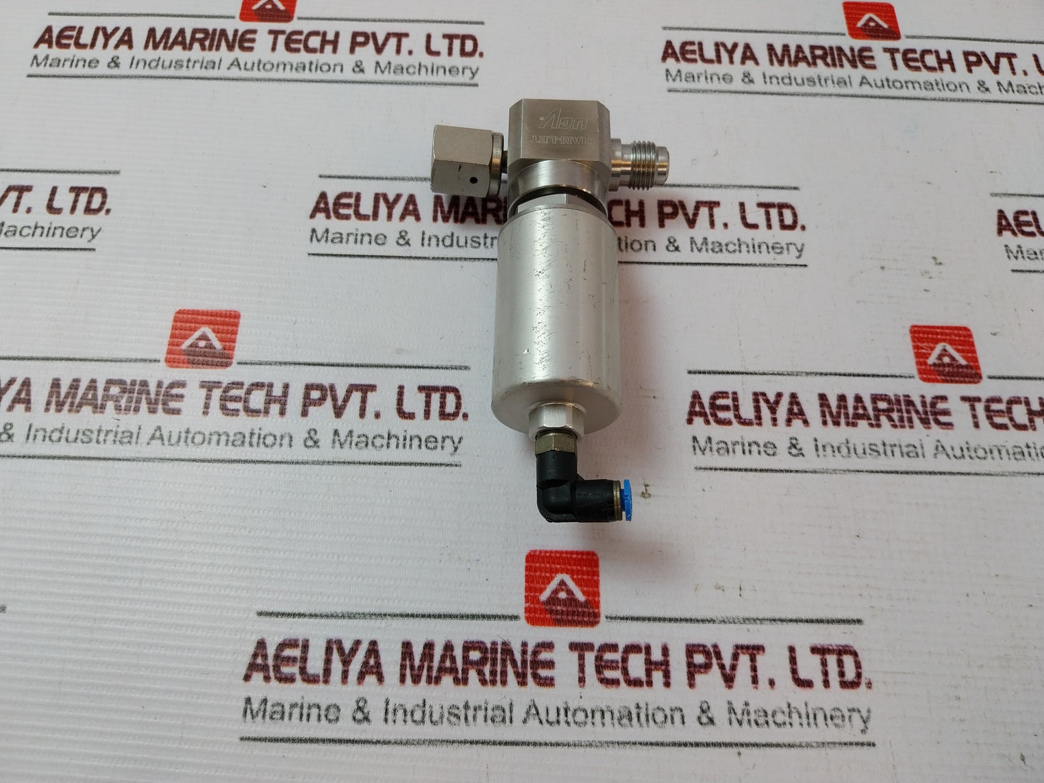 Ham-let Hm20-4Vkc-gf4M4-sp-300Psi Pneumatic Diaphragm Valve Ss316L 60-90 Psi