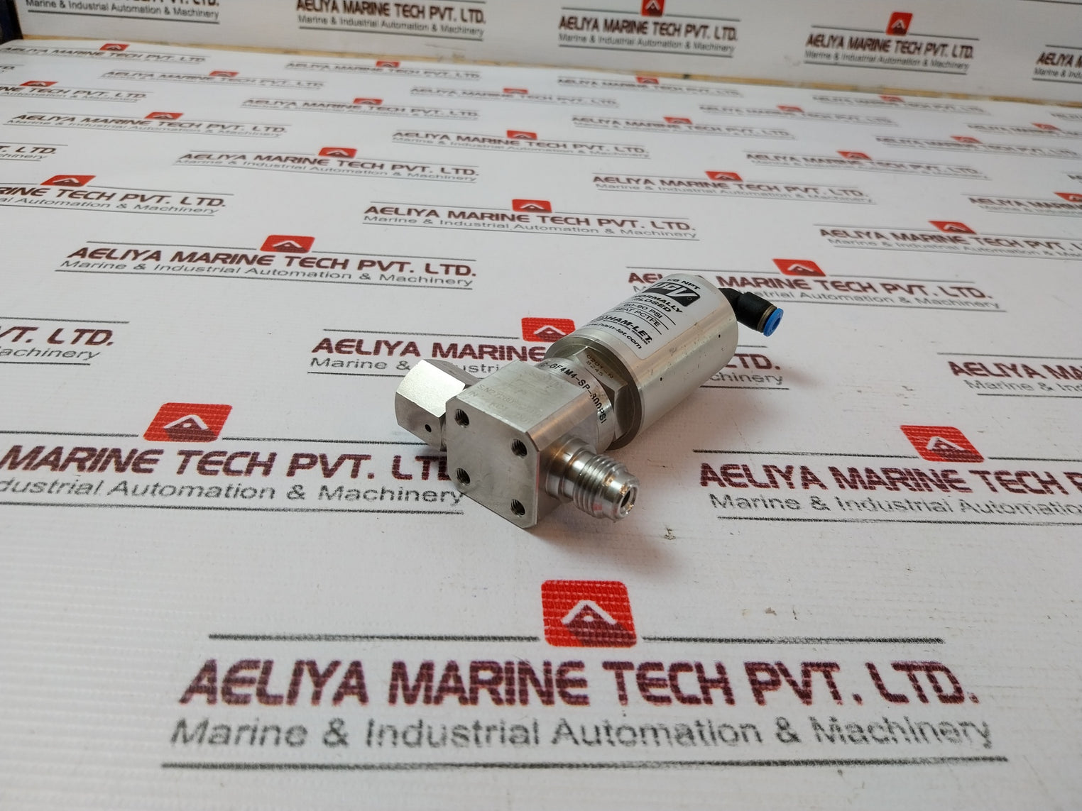 Ham-let Hm20-4Vkc-gf4M4-sp-300Psi Pneumatic Diaphragm Valve Ss316L 60-90 Psi