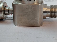 Ham-let Hm20-4Vkc-gf4M4-sp-300Psi Pneumatic Diaphragm Valve Ss316L 60-90 Psi