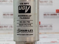 Ham-let Hm20-4Vkc-gf4M4-sp-300Psi Pneumatic Diaphragm Valve Ss316L 60-90 Psi