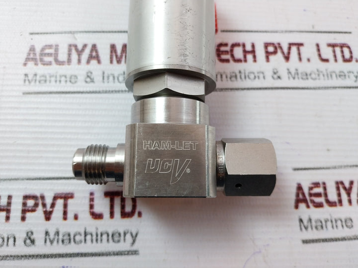 Ham-let Hm20-4Vkc-gf4M4-sp-300Psi Pneumatic Diaphragm Valve Ss316L 60-90 Psi