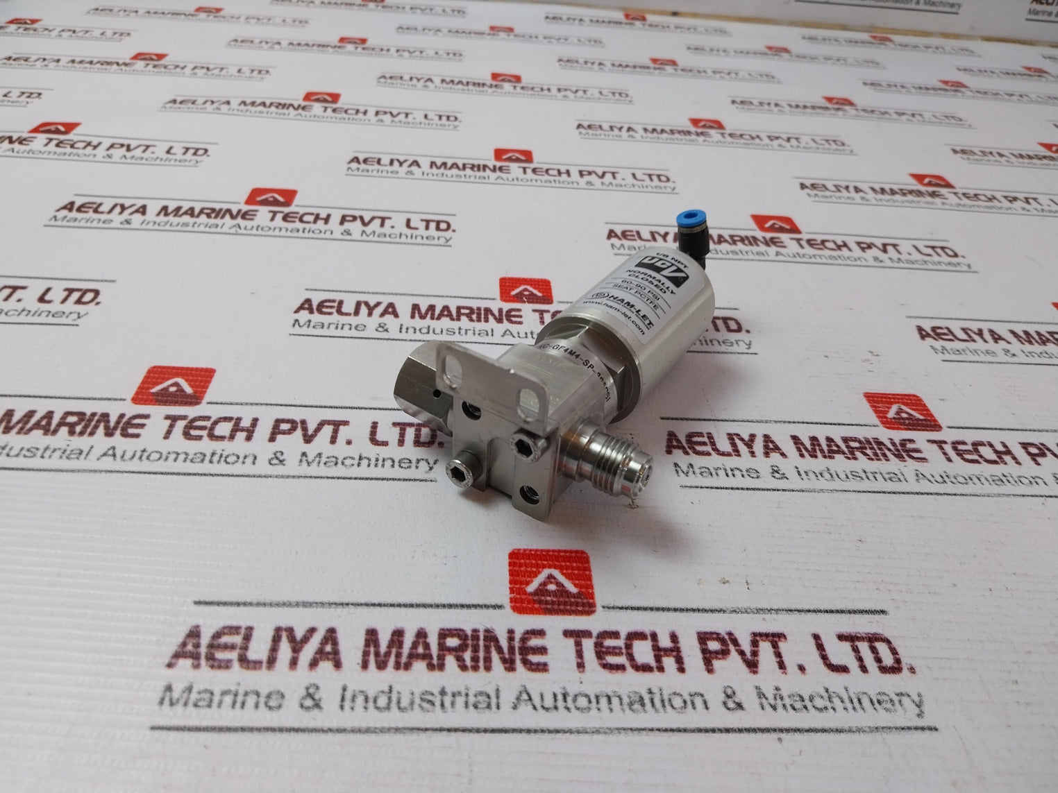 Ham-let Hm20-4Vkc-gf434-sp-300Psi Pneumatic Diaphragm Valve 1/8 Npt