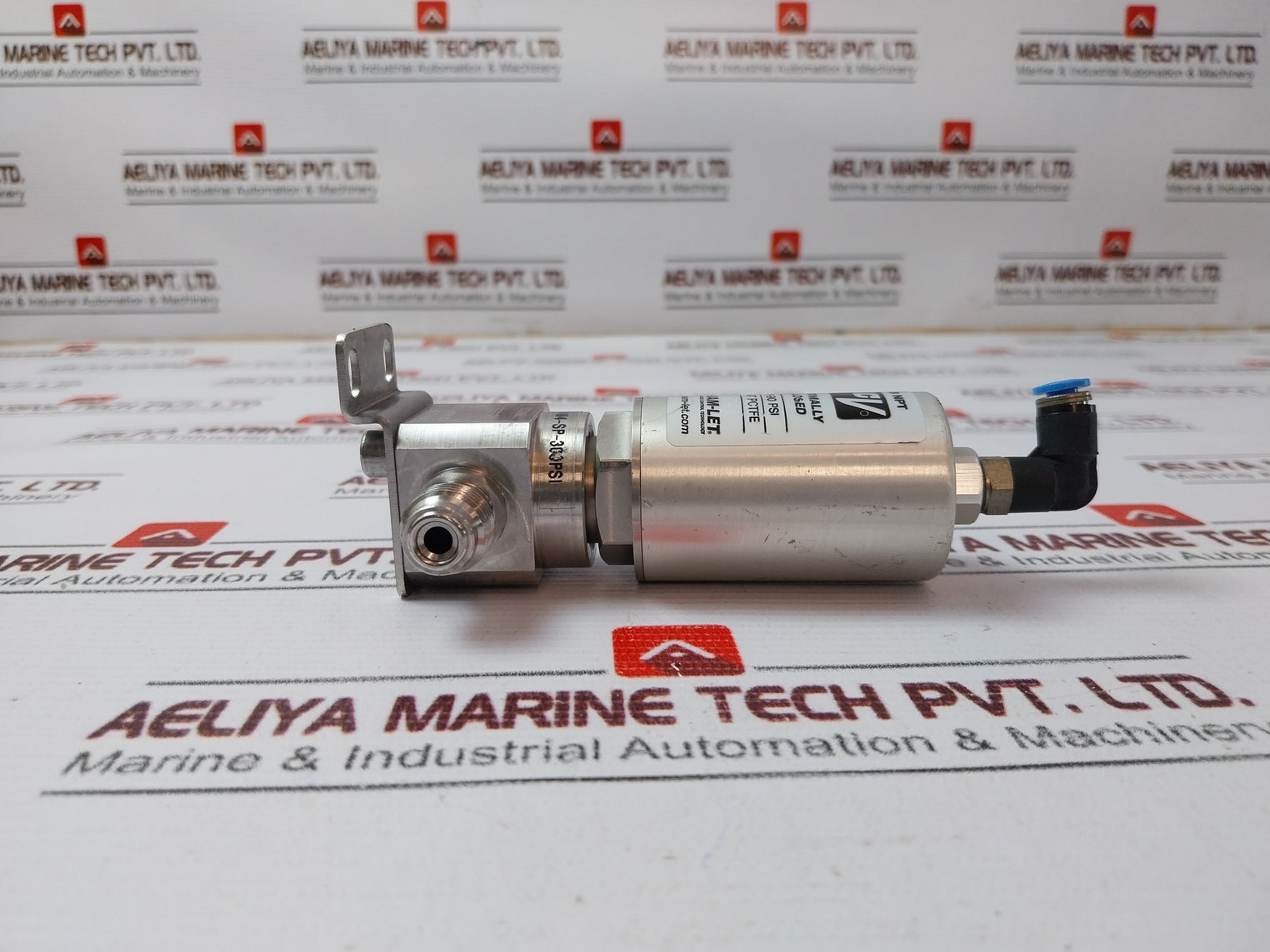 Ham-let Hm20-4Vkc-gf434-sp-300Psi Pneumatic Diaphragm Valve 1/8 Npt