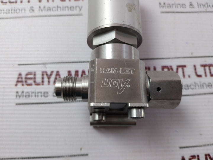 Ham-let Hm20-4Vkc-gf434-sp-300Psi Pneumatic Diaphragm Valve 1/8 Npt