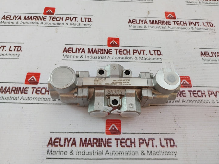 Asco 8362A2070001000 3-Way, 2 Position Valve 40-200PSI 3/8 NPT