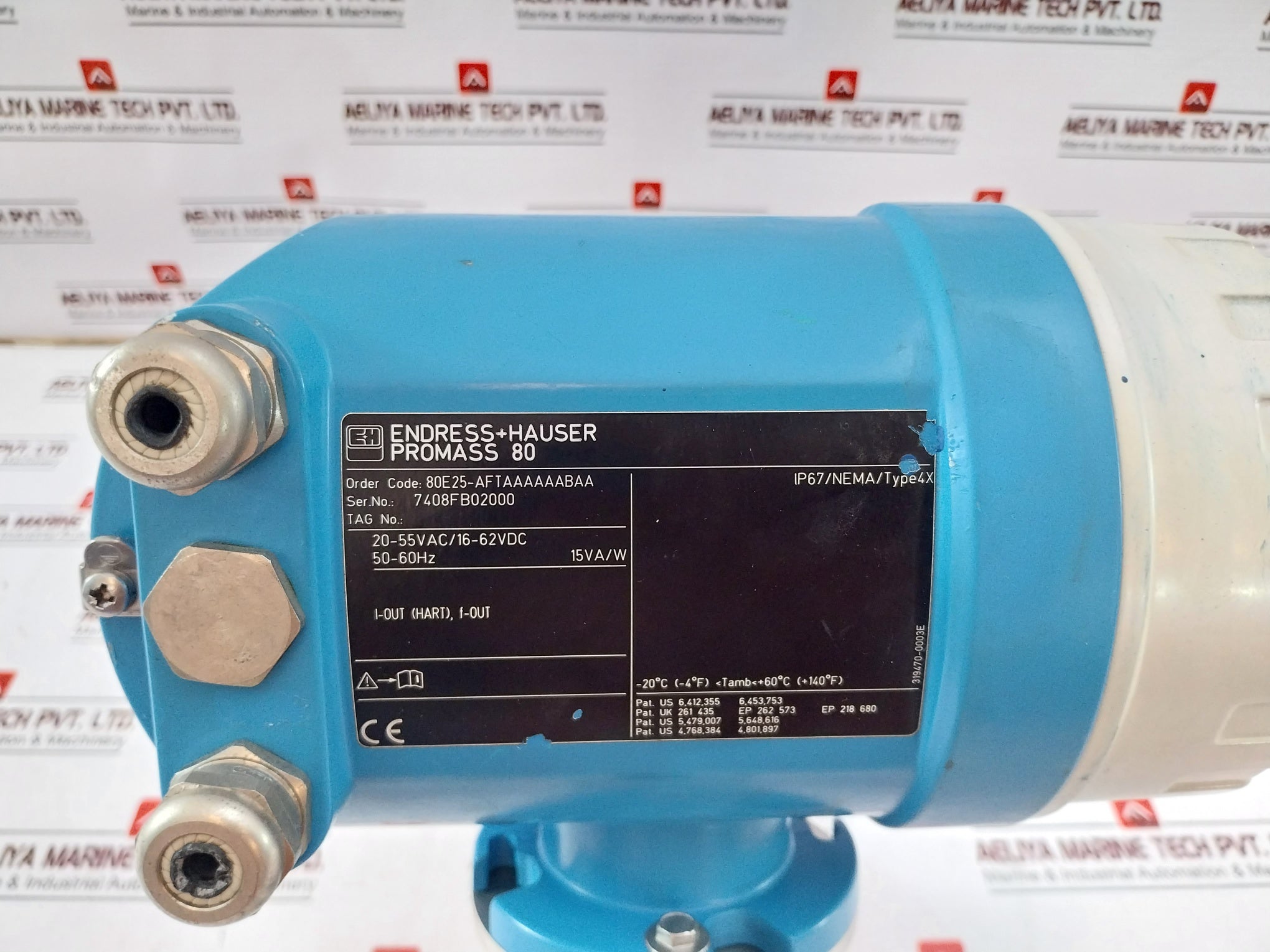 Endress+Hauser 80E25-aftaaaaaabaa Promass 80 E Flowmeter