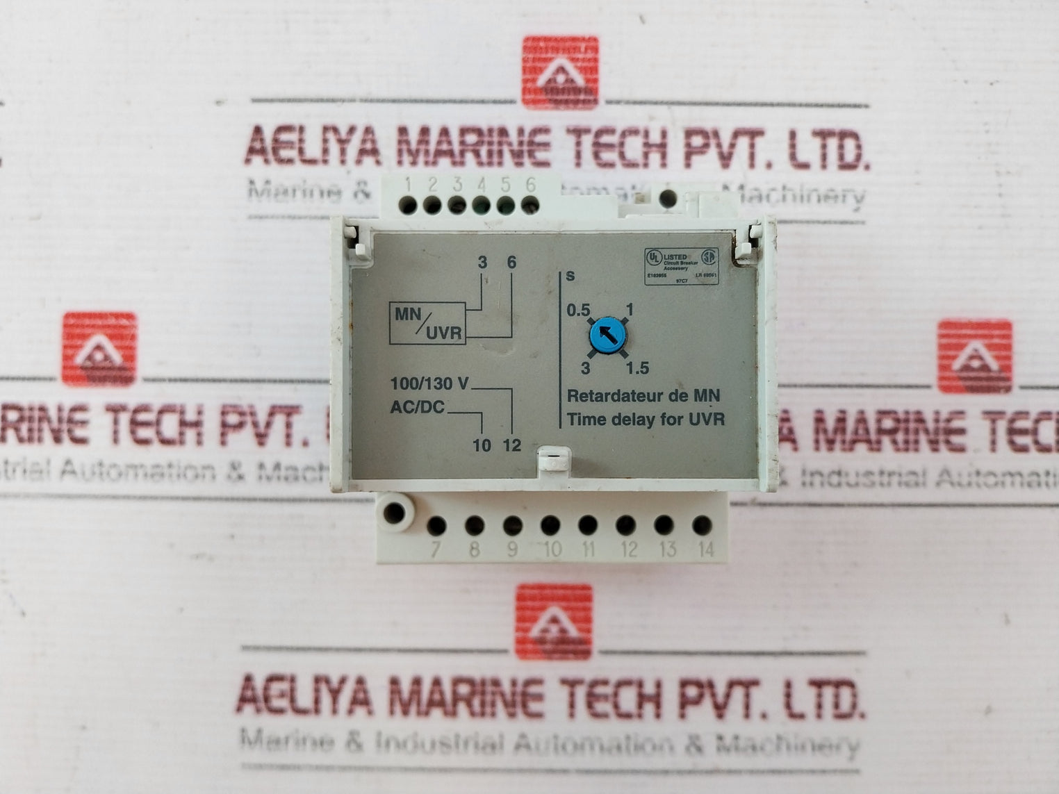 Schneider Electric 33681 Time Delay Relay For Uvr