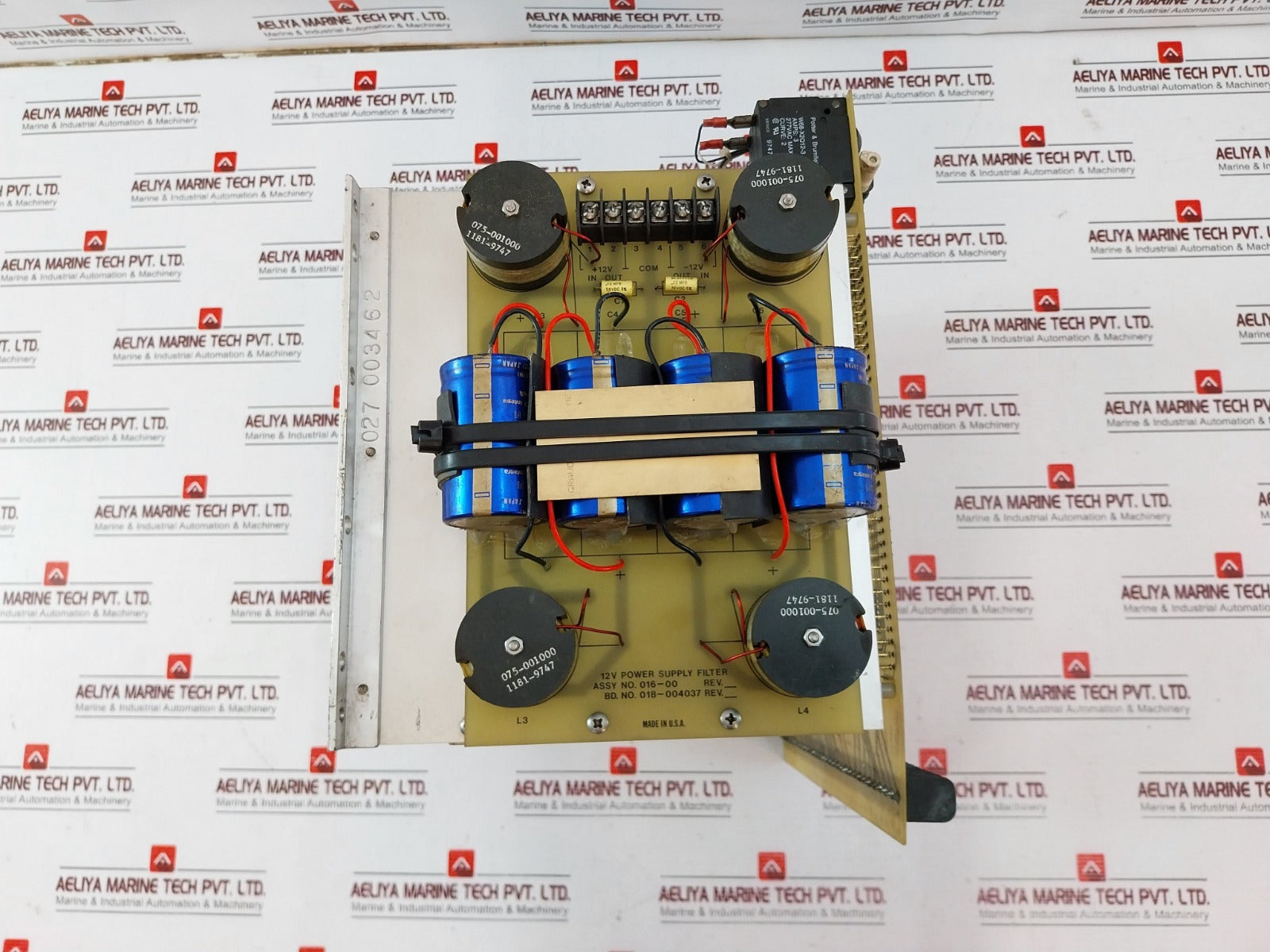Integrated Power Systems 17-3475 12V Power Supply Filter 016-00