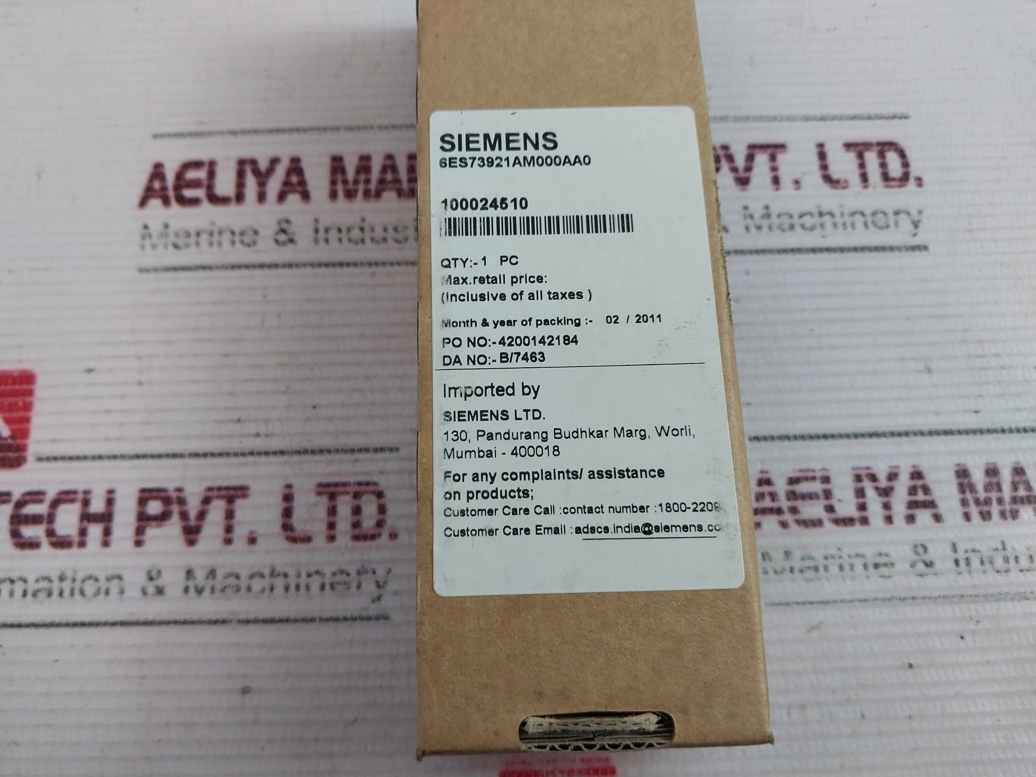 Siemens 6Es7 392-1Am00-0Aa0 Connector 10024510