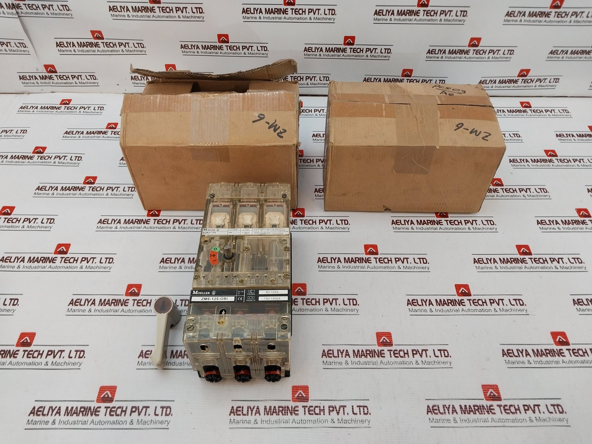 Moeller Nzm 6-125 Circuit Breaker Zm6-125-obi