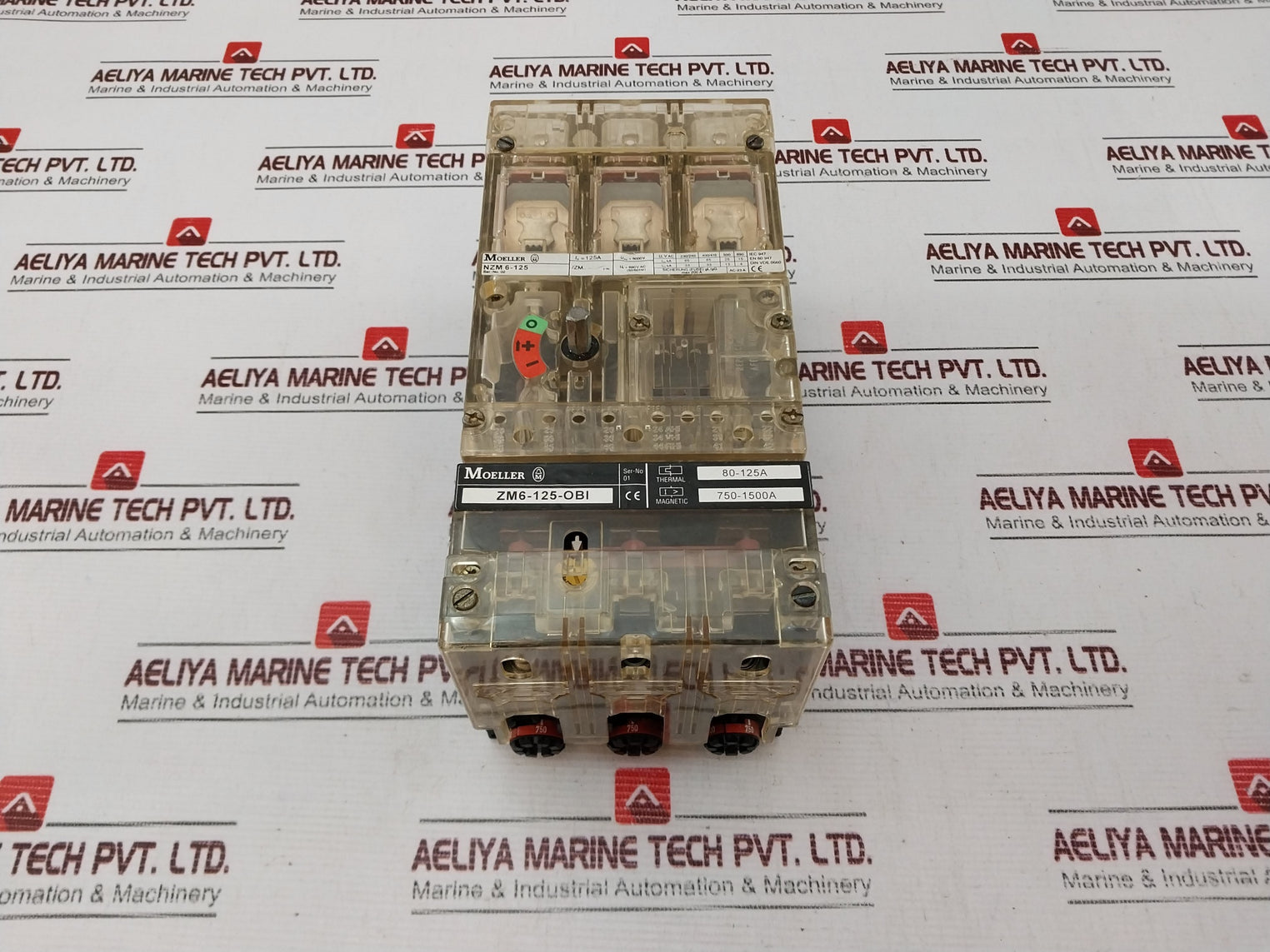 Moeller Nzm 6-125 Circuit Breaker Zm6-125-obi