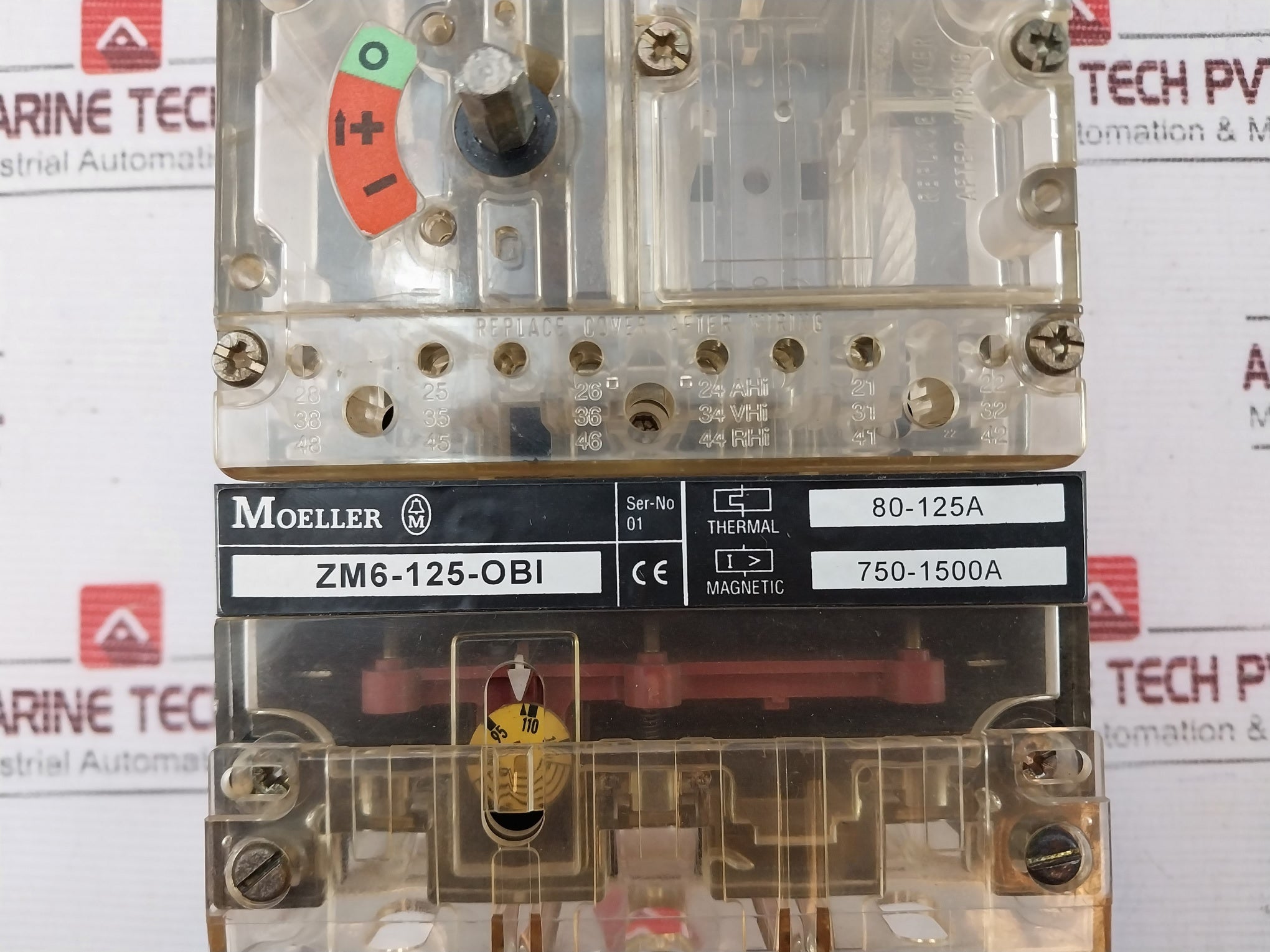Moeller Nzm 6-125 Circuit Breaker Zm6-125-obi