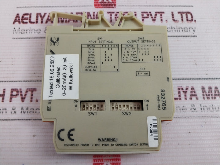 Weidmuller W408-00A3 Analogue Isolator 9-30Vdc