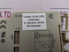 Weidmuller W408-00A3 Analogue Isolator 9 To 30Vdc Power