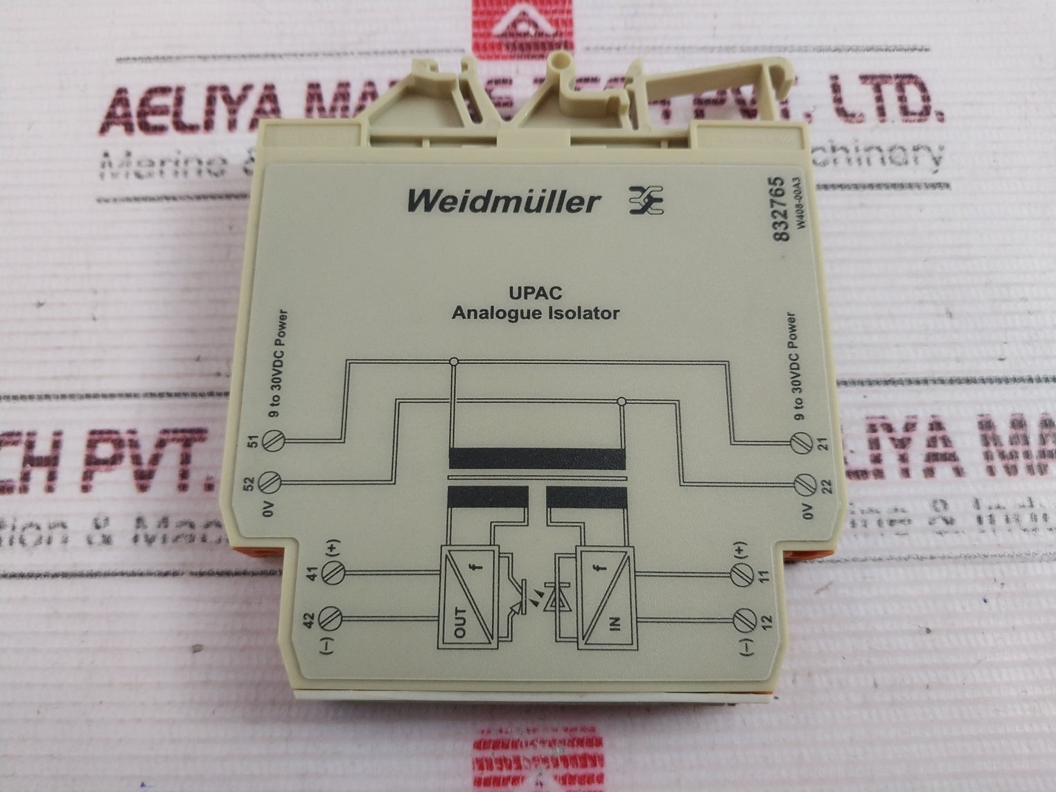 Weidmuller W408-00A3 Analogue Isolator 9 To 30Vdc Power
