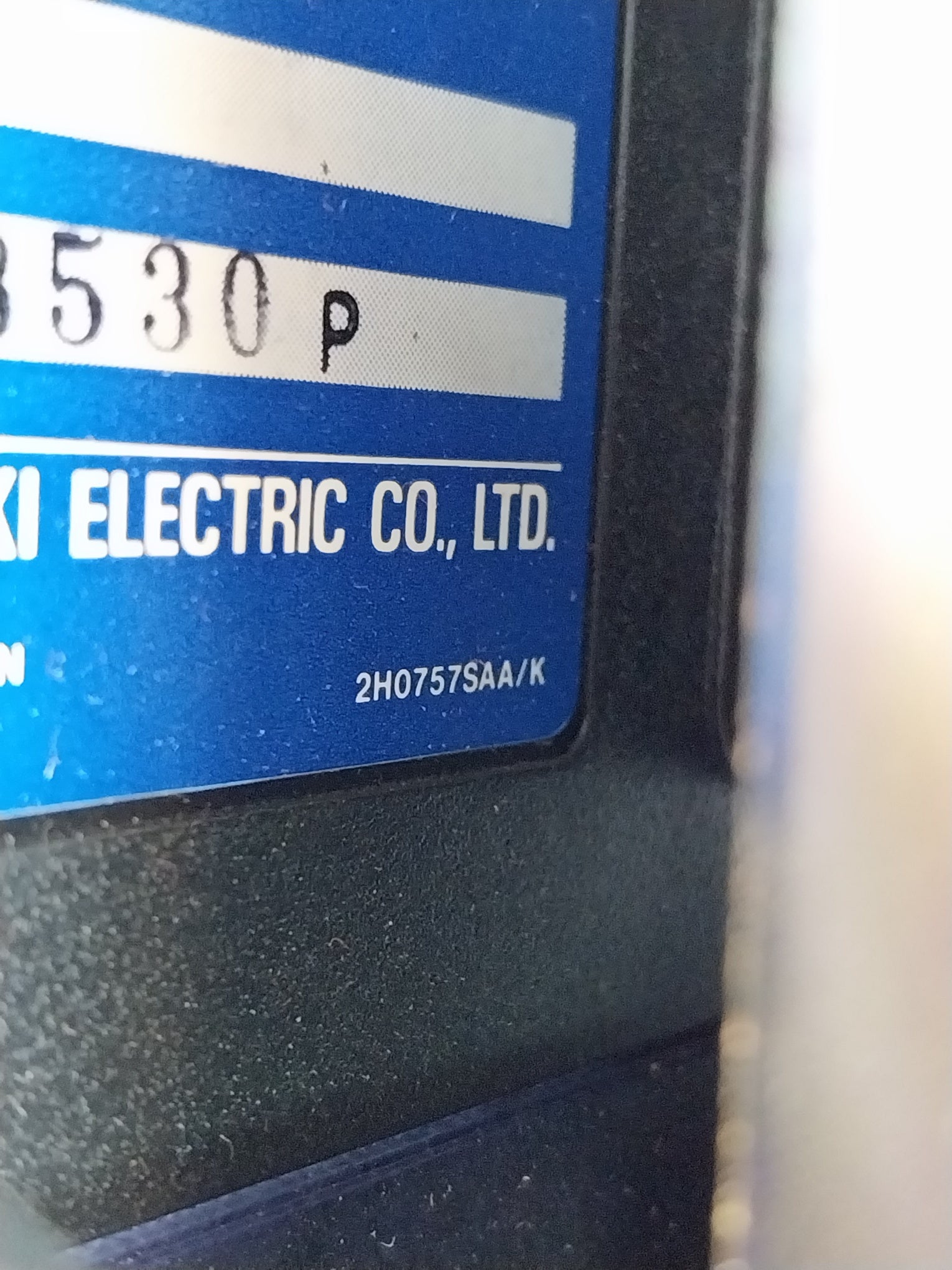Terasaki Electric Xs1600ne Circuit Breaker Xmc 9 Motor Operator 1600 A 3 Pole