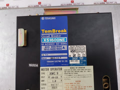 Terasaki Electric Xs1600ne Circuit Breaker Xmc 9 Motor Operator 1600 A 3 Pole