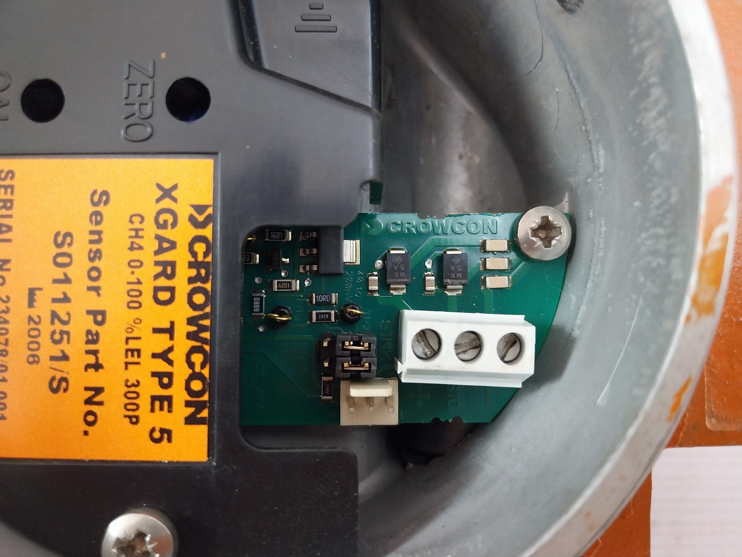 Crowcon 0X14 1Dy Gas Detector S011251/S