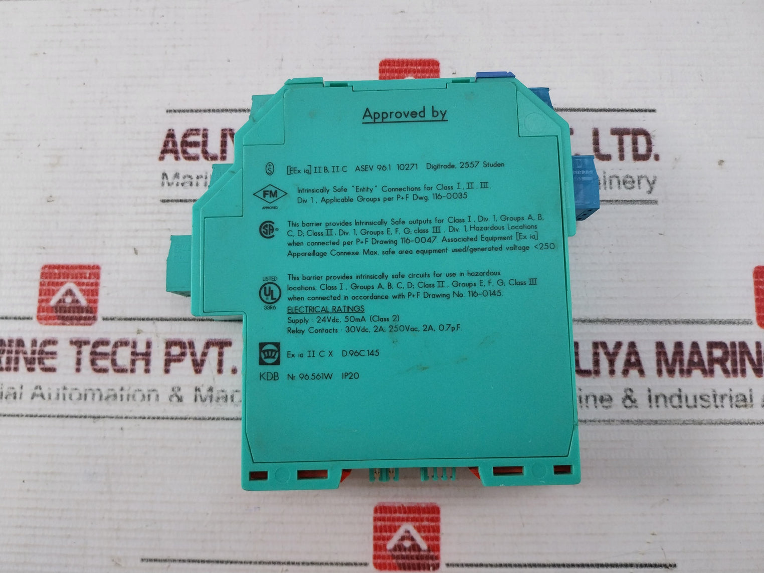 Pepperl+Fuchs Kfd2-sr2-ex2.W Signal Isolator Safety Barrier 10518090710155