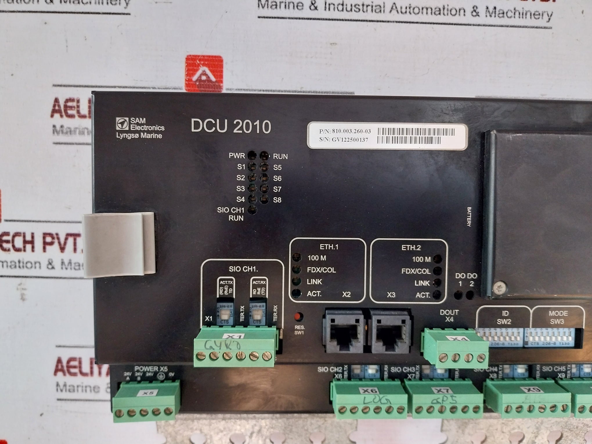 Sam Electronics Dcu 2010 Module 810.003.260-03