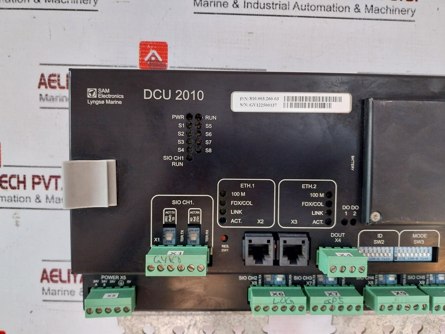 Sam Electronics Dcu 2010 Module 810.003.260-03