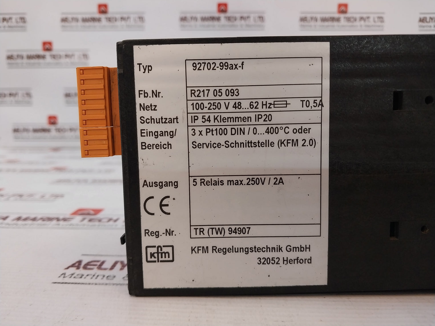 Kfm 92702-99Ax-f Temperature Controller 100-250 V 48…62 Hz