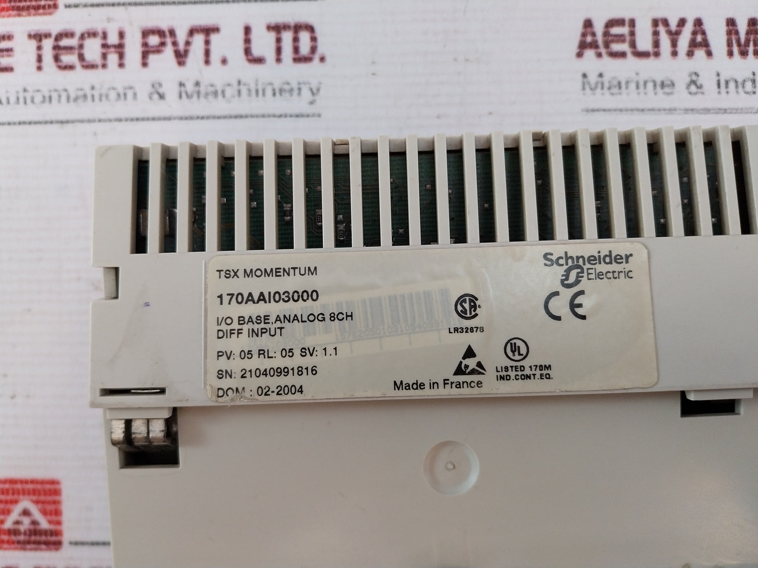 Schneider Electric 170Aai03000 Analog Input Module