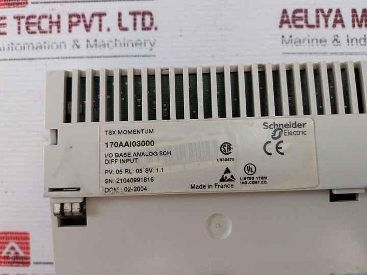 Schneider Electric 170Aai03000 Analog Input Module