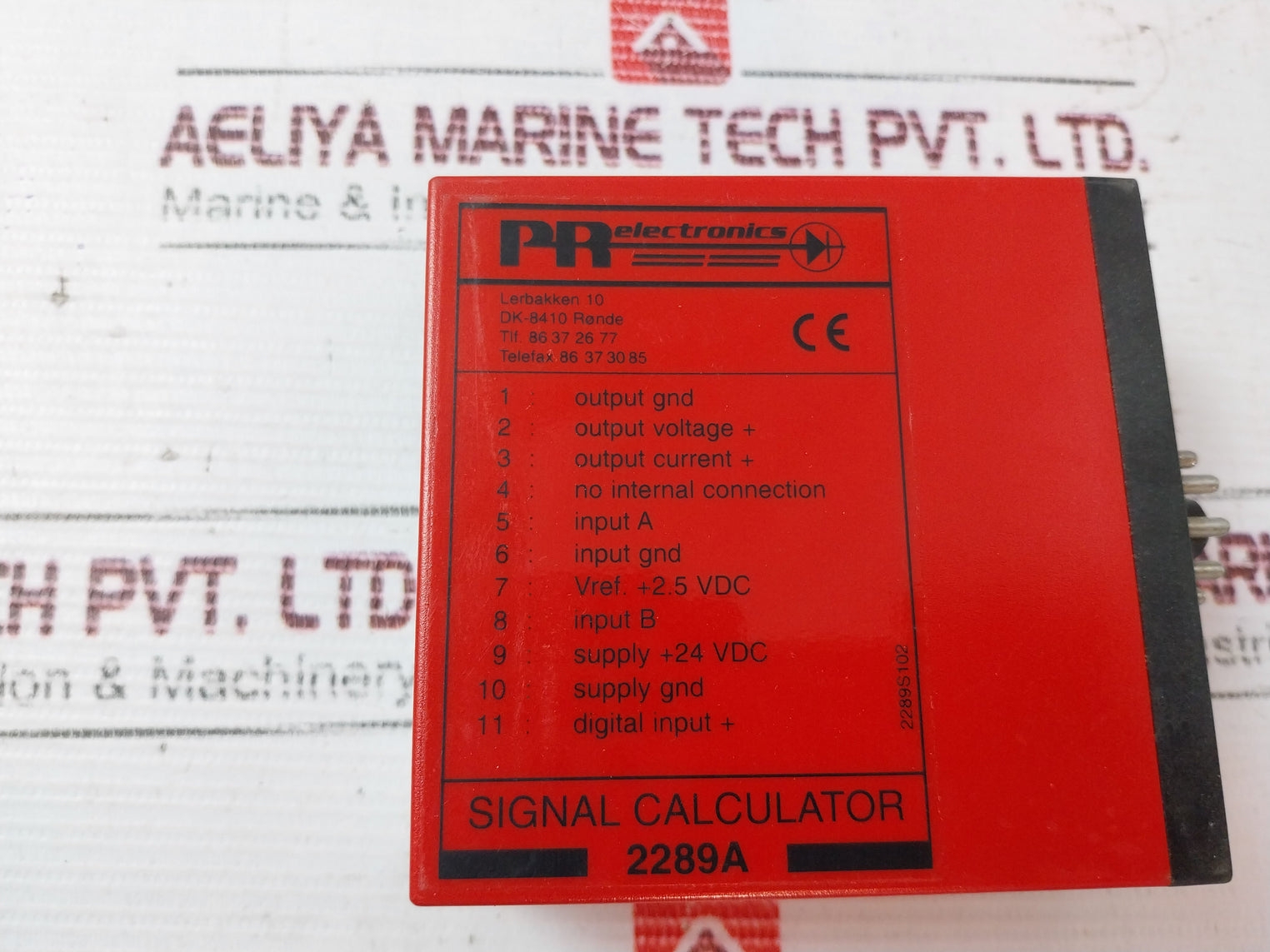 Pr Electronics 2289A Signal Calculator 971576