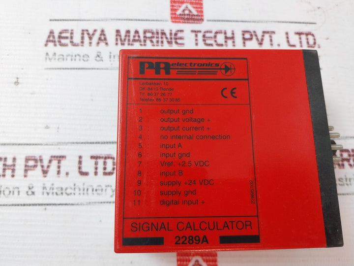 Pr Electronics 2289A Signal Calculator 971576