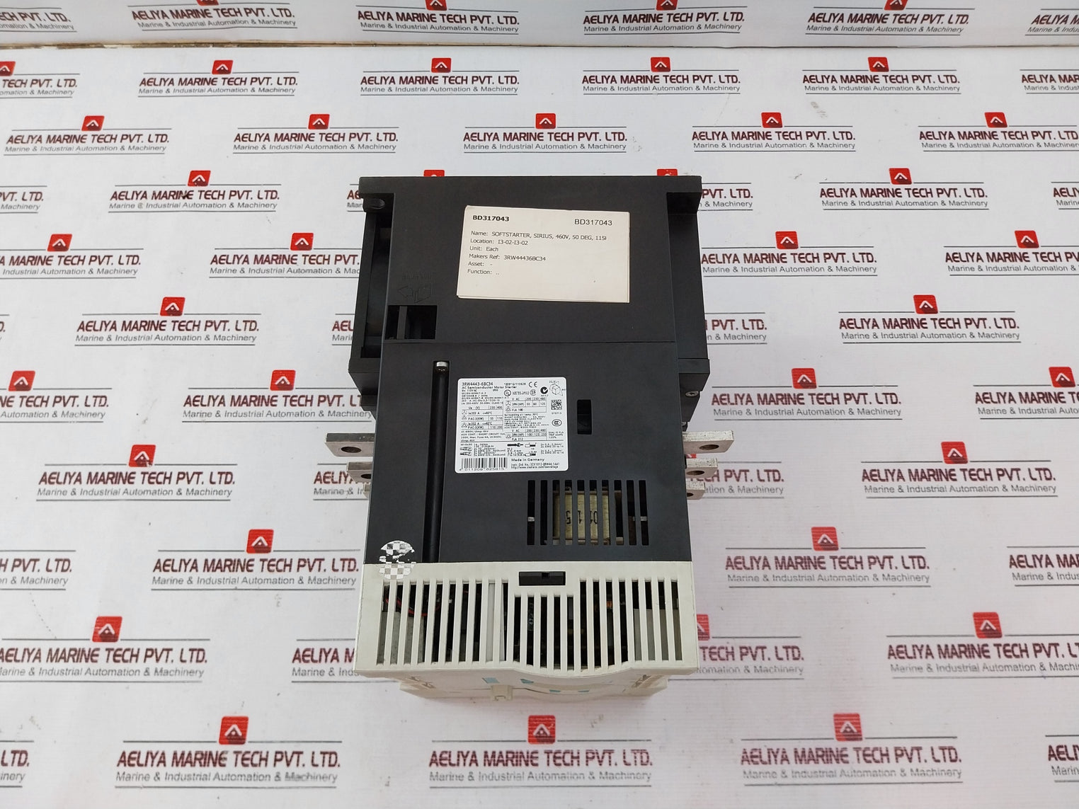 Siemens 3rw4443-6bc34 Digital Soft Starter 690v 50-60 Hz