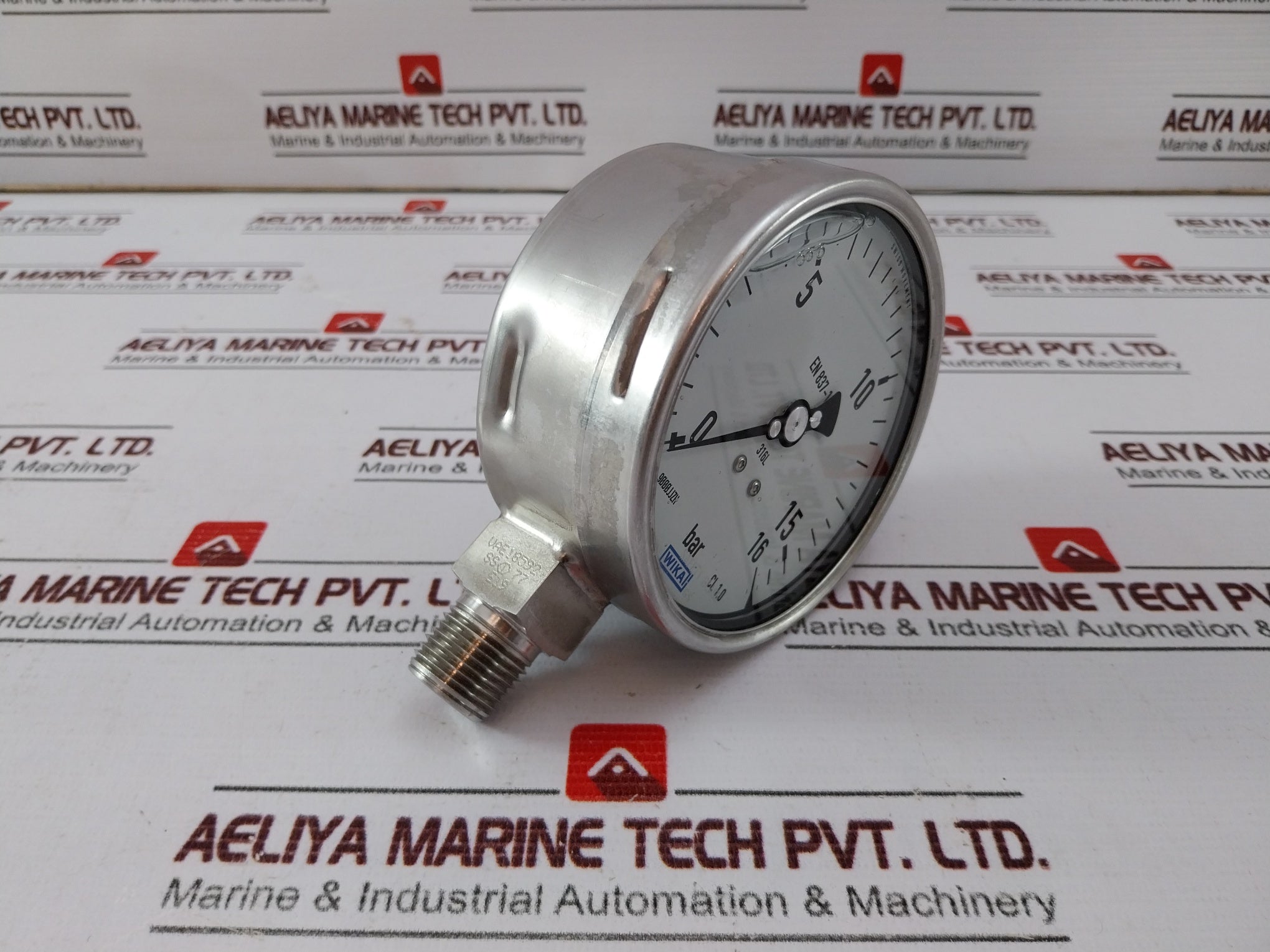 Wika 233.50.100 Pressure Gauge 0 – 16 Bar 9000Jjzh