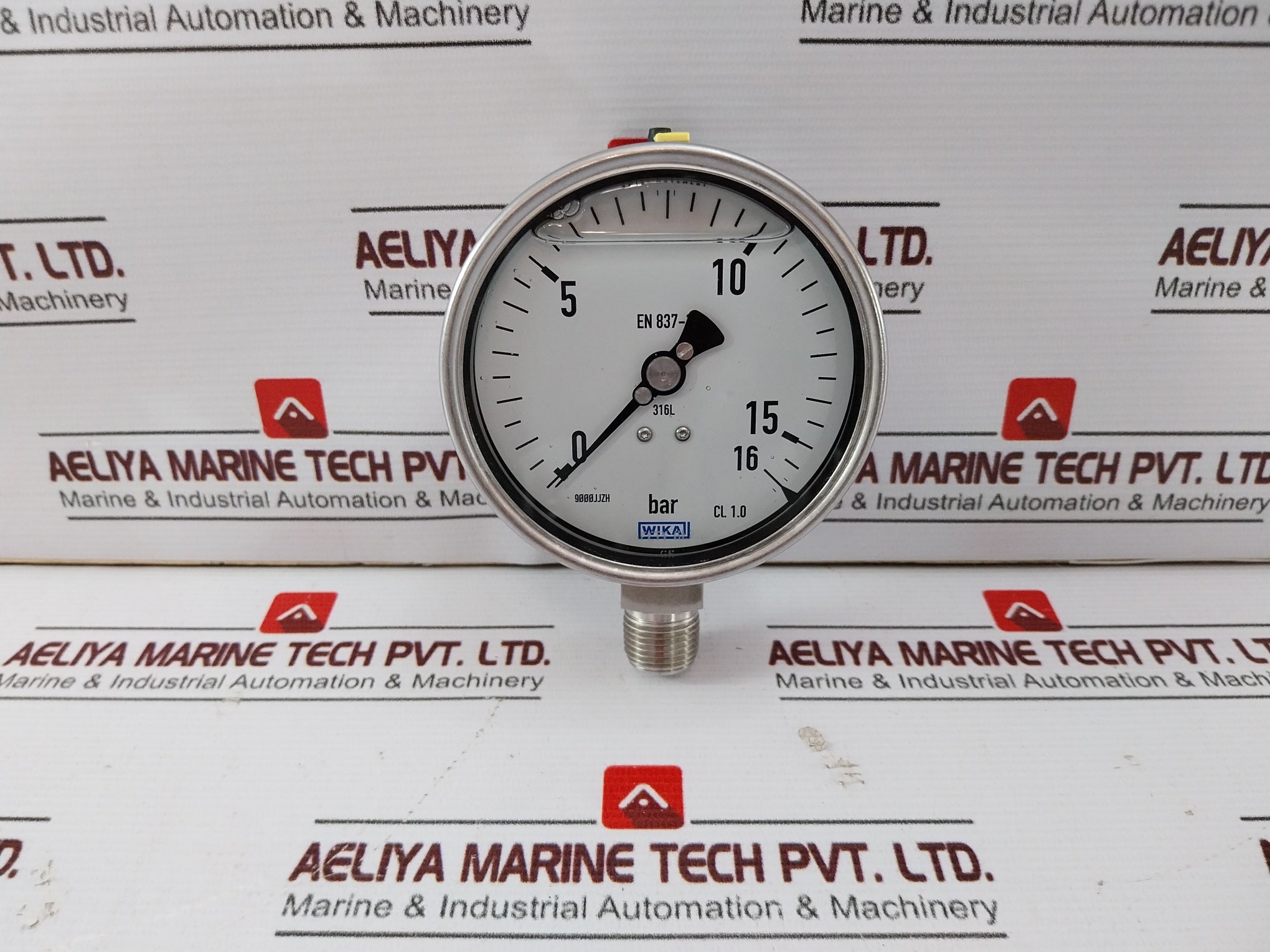 Wika 233.50.100 Pressure Gauge 0 – 16 Bar 9000Jjzh