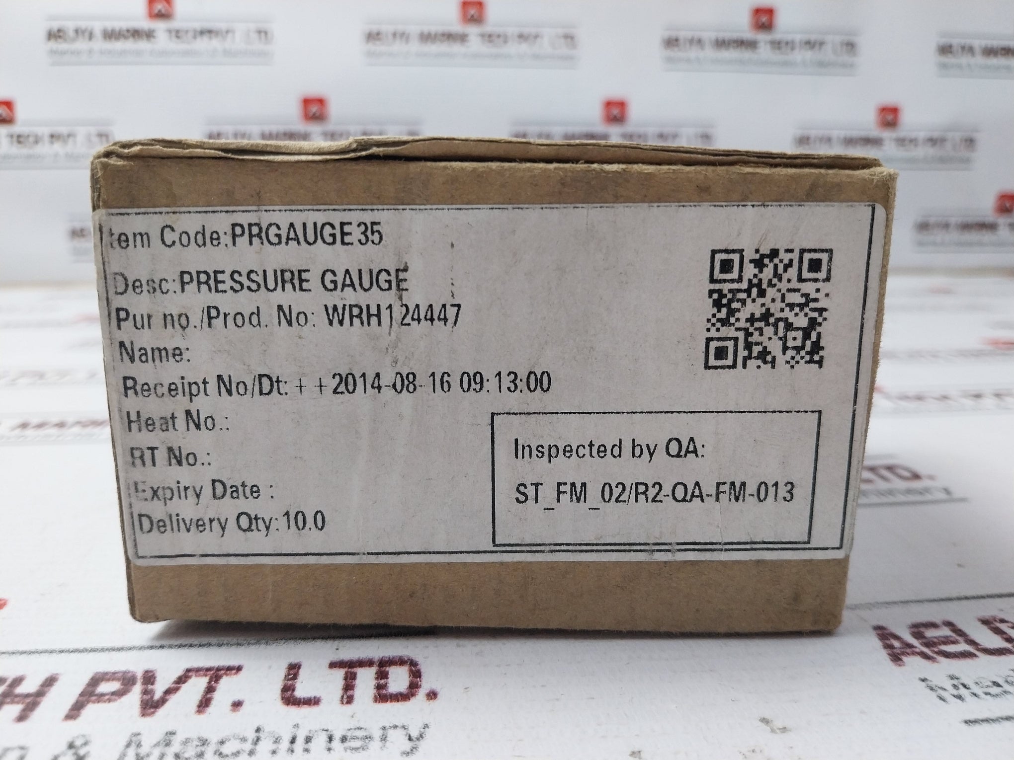 Baumer 1.4404 Pressure Gauge