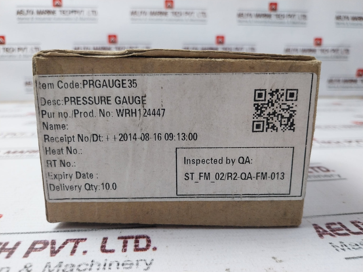 Baumer 1.4404 Pressure Gauge