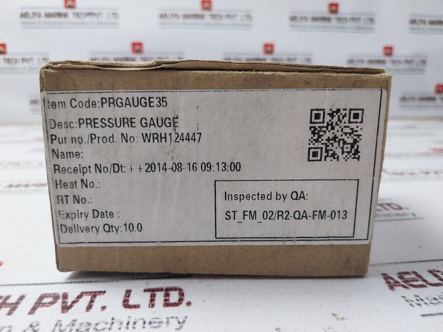 Baumer 1.4404 Pressure Gauge