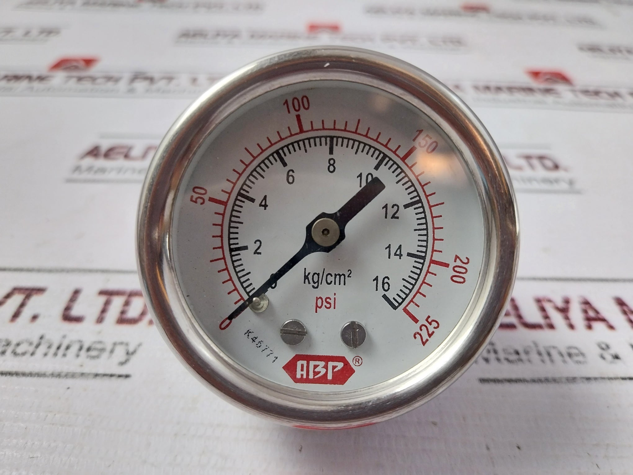 Abp 0-225 Psi Pressure Gauge 0-16 Kg/Cm2