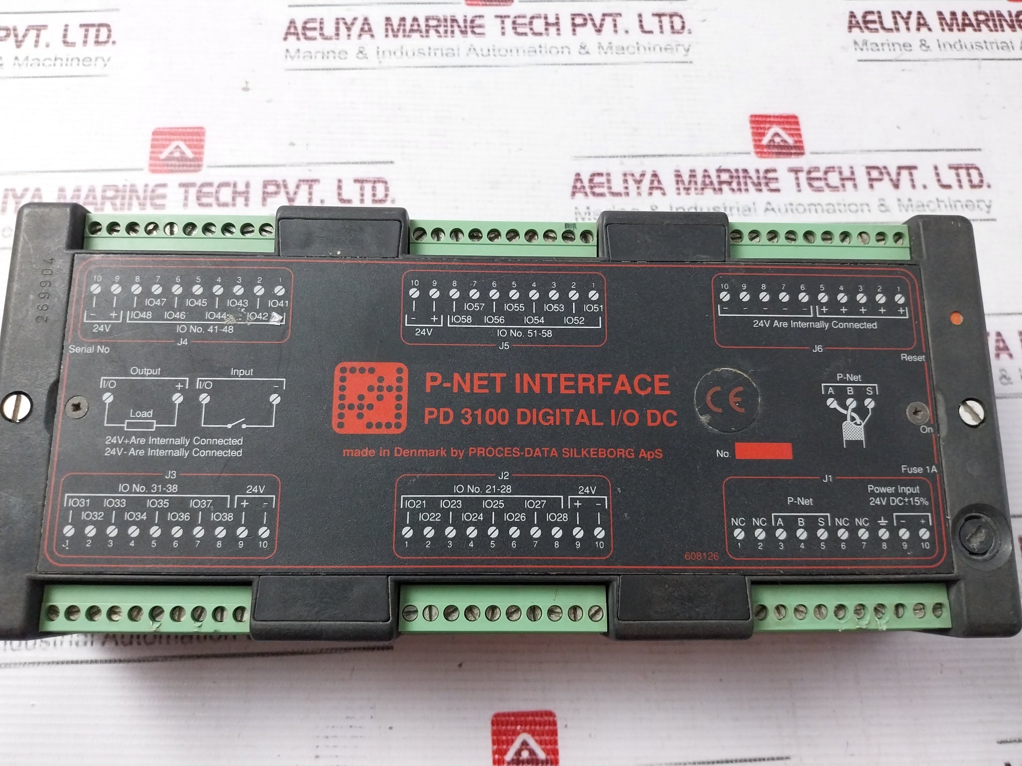 Proces-data Pd 3100 Digital I/O Dc Interface Module 24V Dc