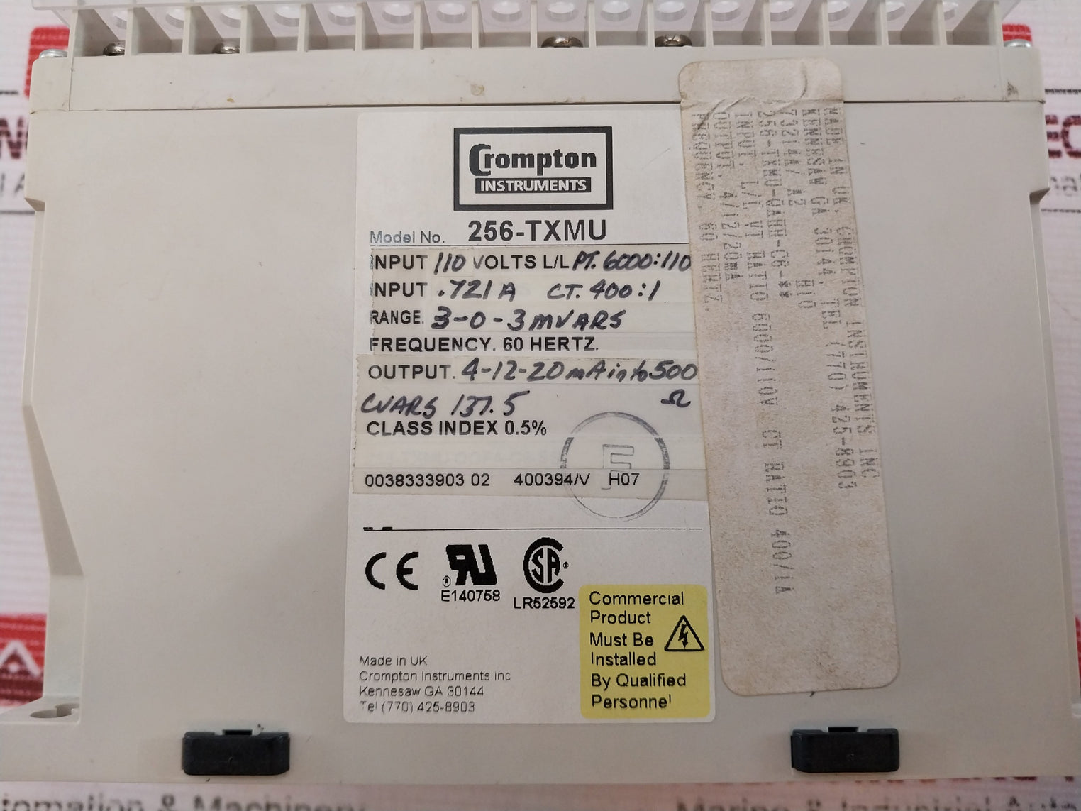 Crompton Instruments 256-txmu Paladin Transducer Module