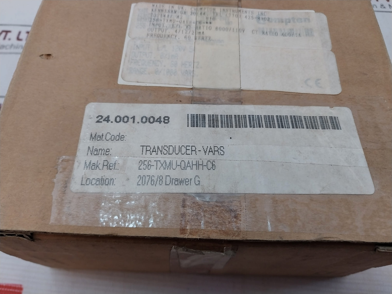 Crompton Instruments 256-txmu Paladin Transducer Module