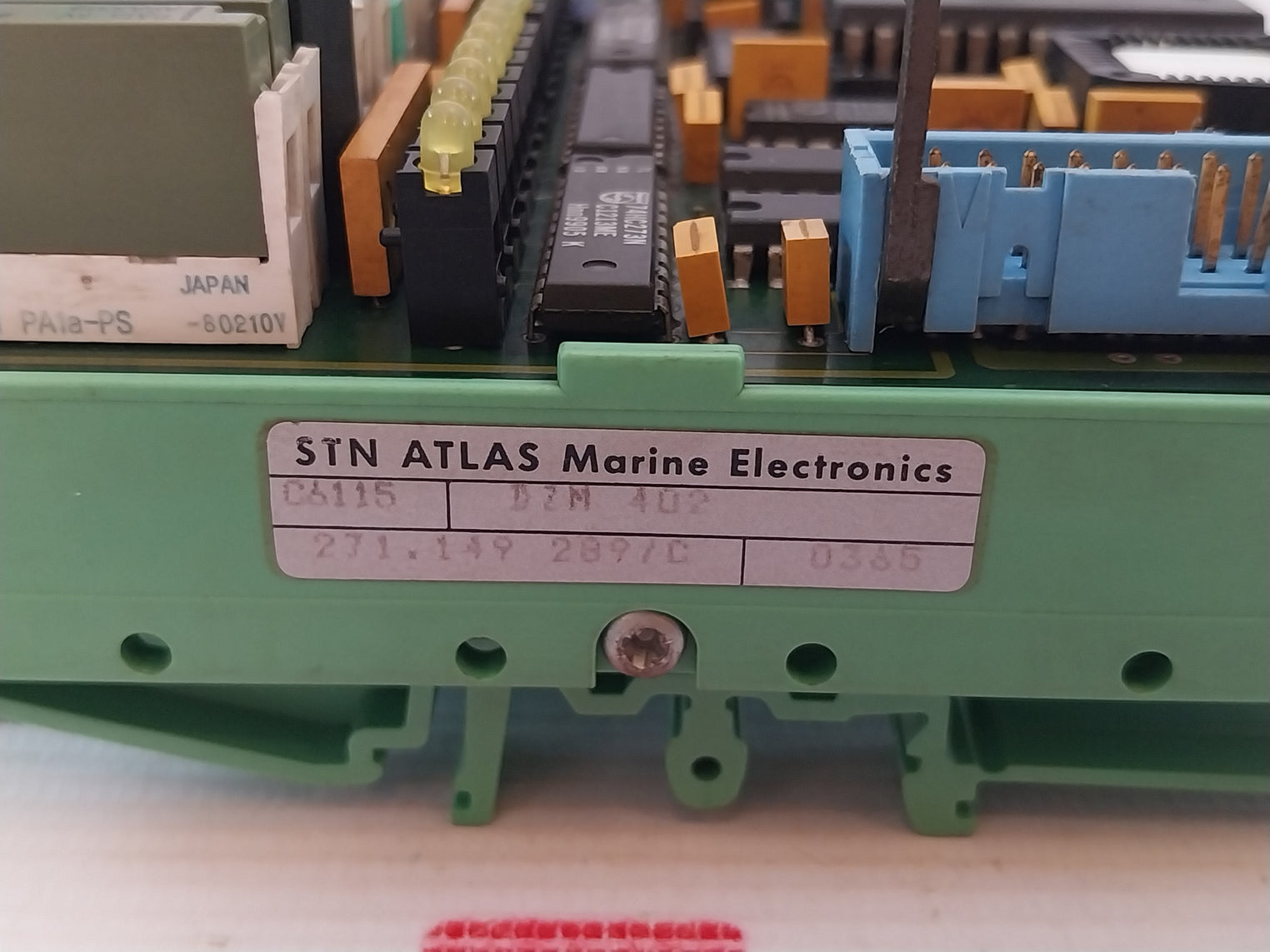 Stn Atlas Dzm 402 Speed Relay Module 271.149 289/C C6115