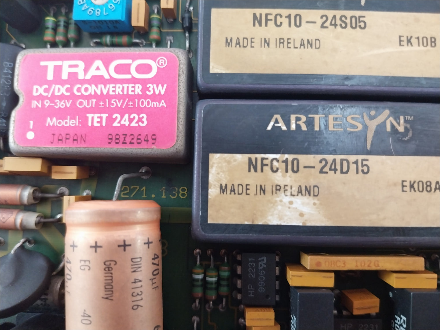 Stn Atlas Dzm 402 Speed Relay Module 271.149 289/C C6115