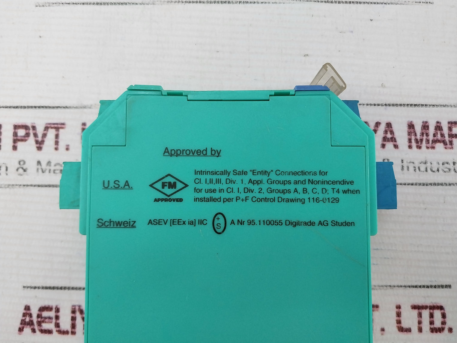 Pepperl+Fuchs Kfd2-pt2-ex1 Potentiometer Amplifier 250V