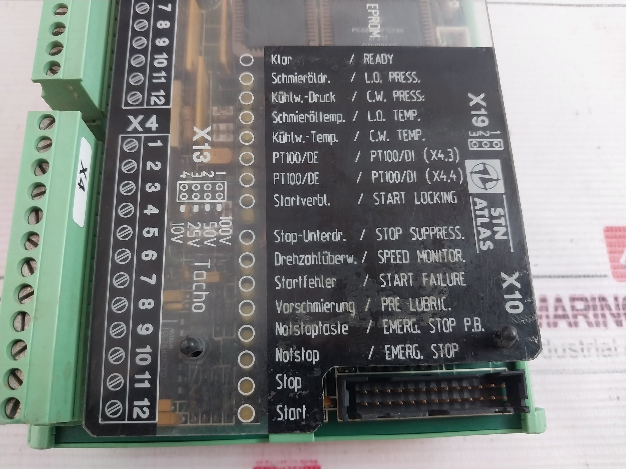 Stn Atlas Elektronik Dsm401 Diesel Control Module Um 108-fe