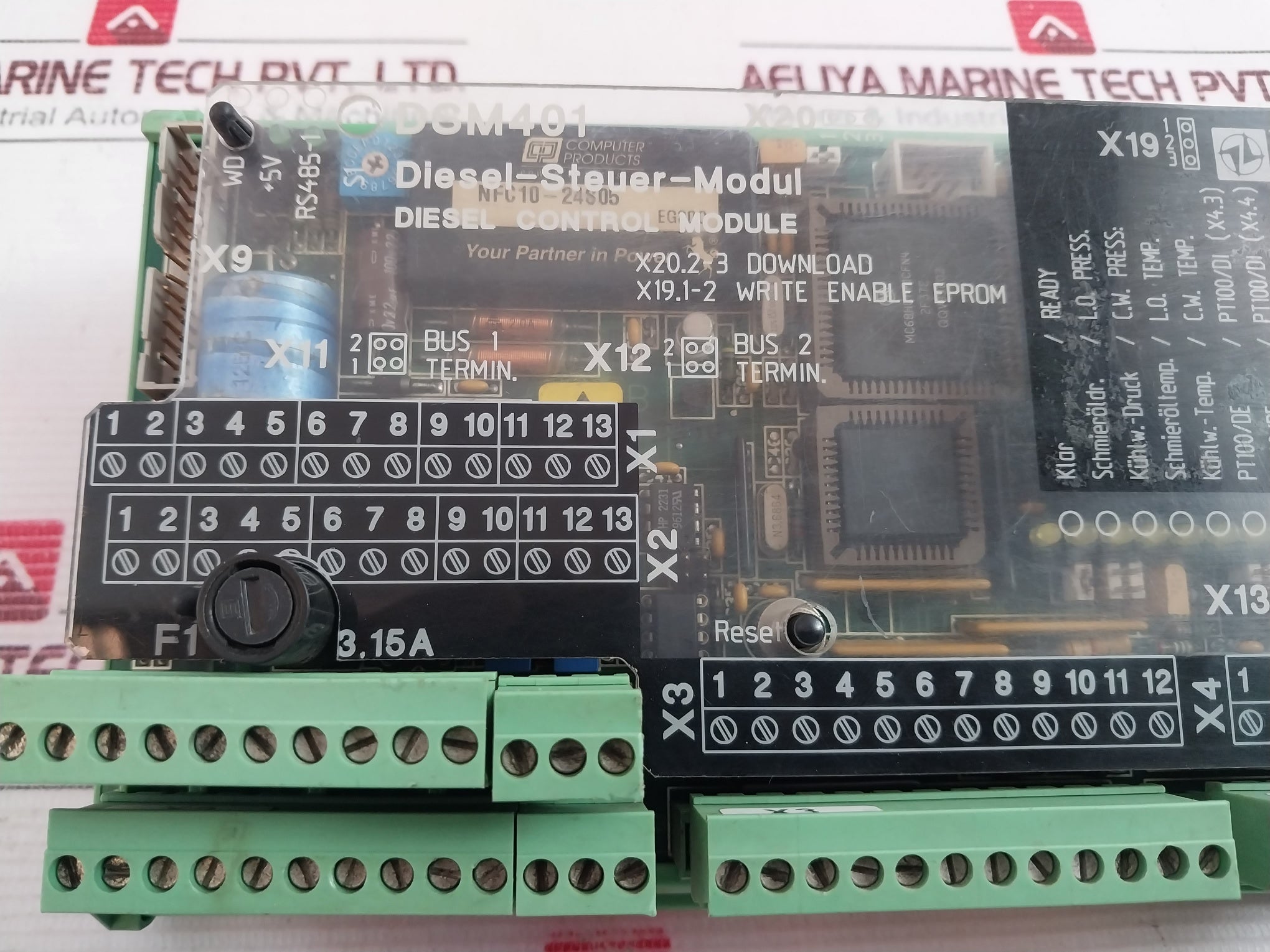 Stn Atlas Elektronik Dsm401 Diesel Control Module Um 108-fe